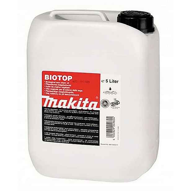 Olej na řetěz a vodicí lišty 5 l Biotop Makita
