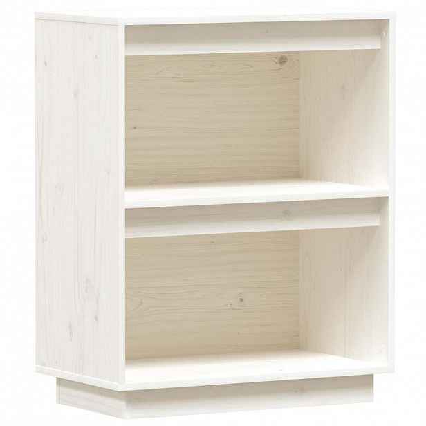 vidaXL Konzolová skříňka bílá 60 x 34 x 75 cm masivní borové dřevo
