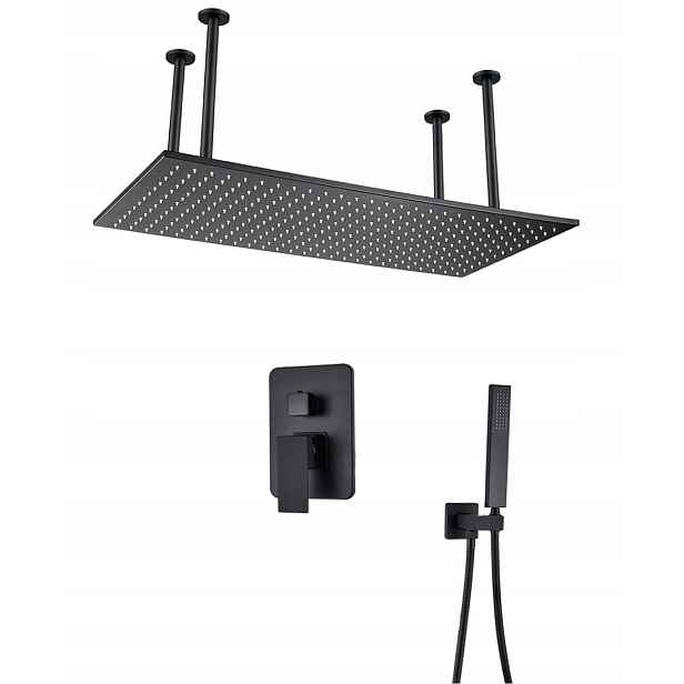 Podomítkový Set Dešťová Sprcha 80x40 Led