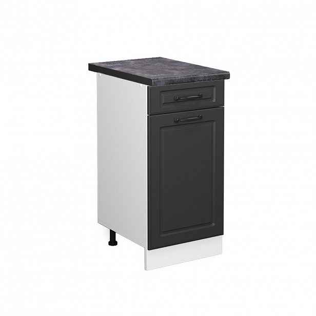 Vicco SPODNÍ SKŘÍŇKA KUCHYŇSKÉ LINKY R-Line Antracitový venkovský dům 40 cm , PD Antracit