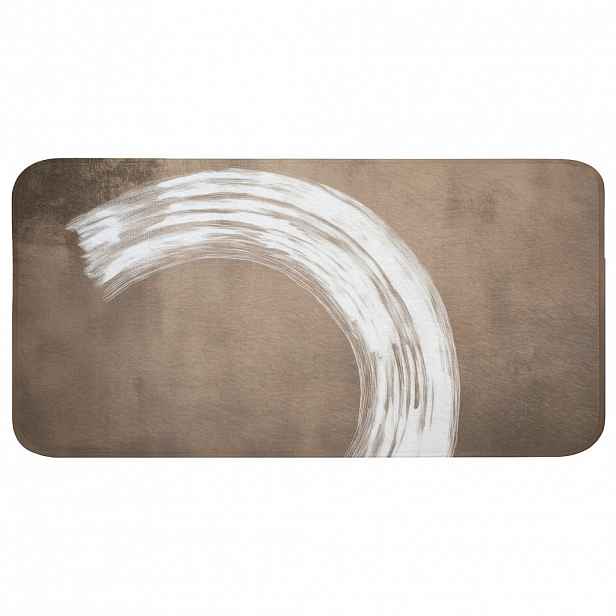 OnlyWow KOUPELNOVÁ PŘEDLOŽKA Barva - hnědá - Japandi 120x60 cm