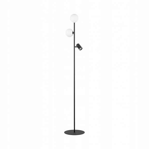 Podlahová lampa do pokoje Černá Kov 3 Zdroje GU10 10W 30cm Tk Lighting