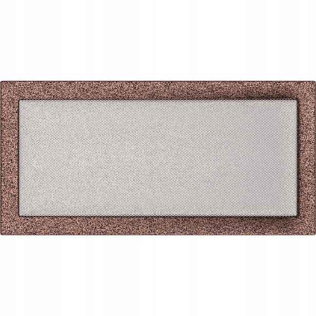 Ventilační mřížka 22x45 měděná