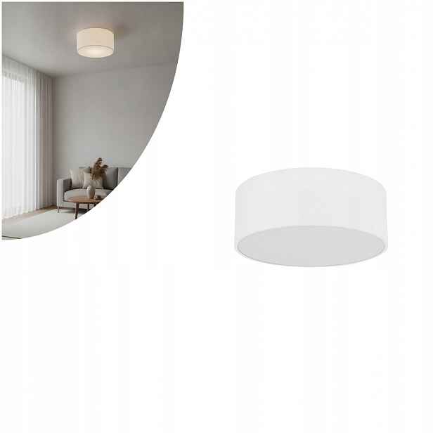 Bílá nástěnná lampa Livo IP54 na terasu, moderní Tk Lighting