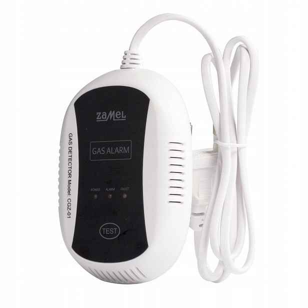 Detektor plynu do zásuvky 230V CGZ-01 Zamel