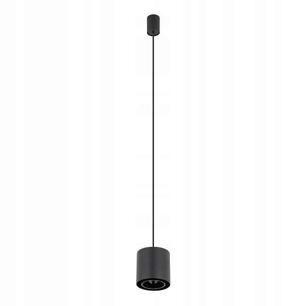 Nowodvorski závěsná lampa černá válec Point Duo 1xGU10 10W