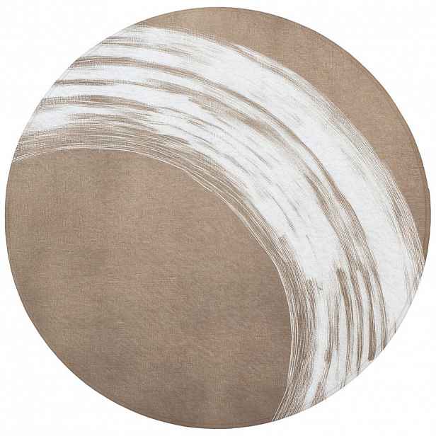 OnlyWow KOUPELNOVÁ PŘEDLOŽKA Barva - hnědá - Japandi 70x70 cm