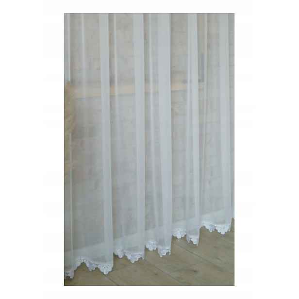 Záclona 200x230 balkon, guipure 8 cm zvoneček