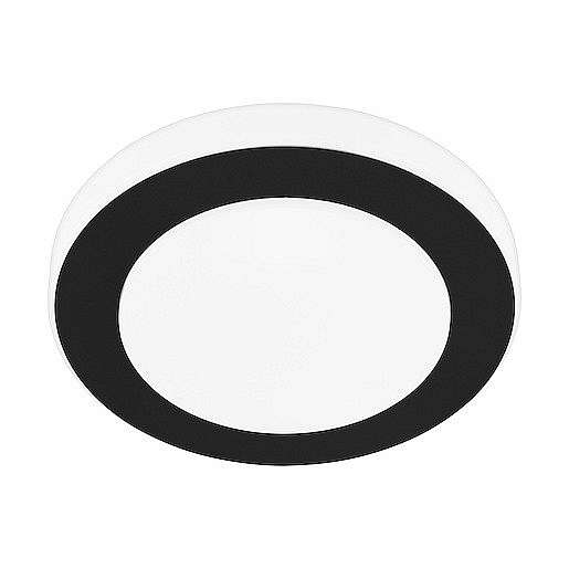 LED stropní svítidlo EGLO Led Carpi IP44 černá 33682