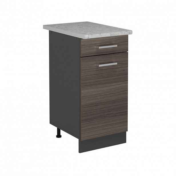 Vicco SPODNÍ SKŘÍŇKA KUCHYŇSKÉ LINKY R-Line Ušlechtilá šedá 40 cm PD Mramor