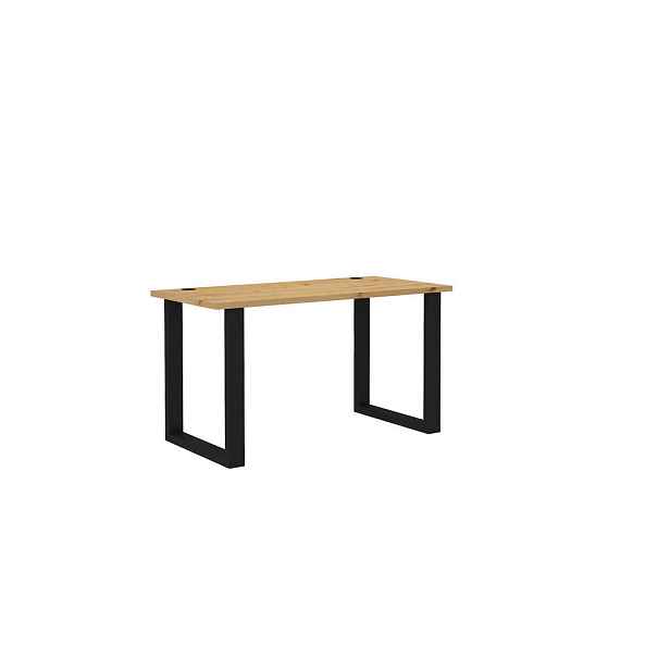 MASSENO PSACÍ STŮL MALTESA, 138x67x75,3 cm, dub Artisan