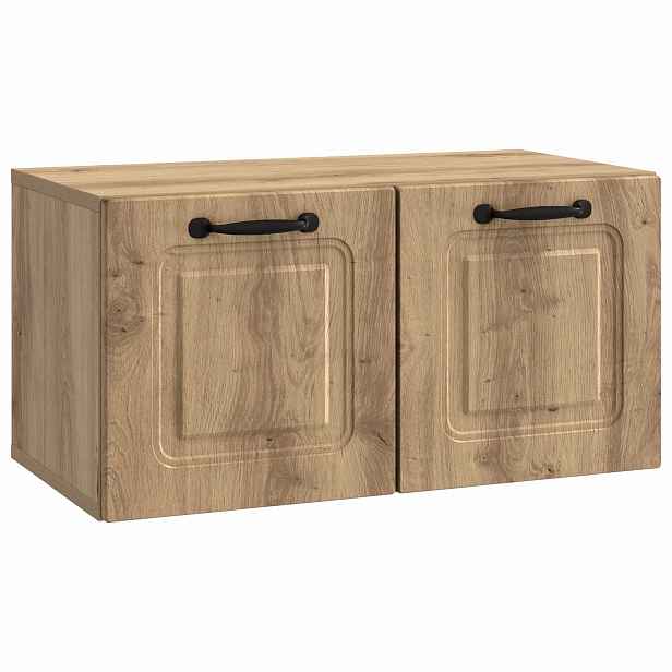 vidaXL Nástěnná TV skříň 59,5 x 31 x 30 cm Dub artisan