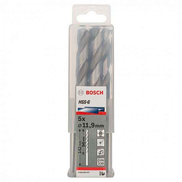 Bosch - Sada vrtáků do kovu, 11,9x151 mm, 5 ks 2608585537