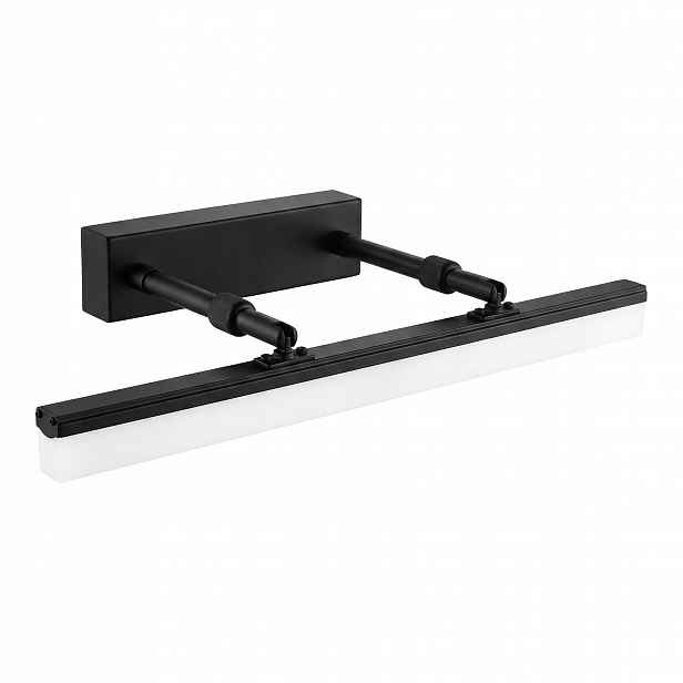 Černá univerzální Led nástěnná lampa 40 cm, jednoduchá, lineární