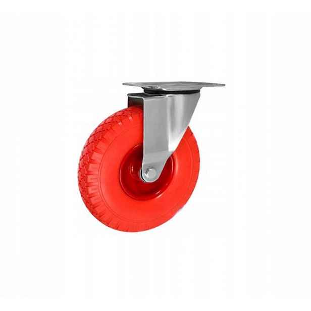 Kolečko 260 mm Pěnové, otočné, N 100 kg, Vozíky plošinové, ráfkové, kovové