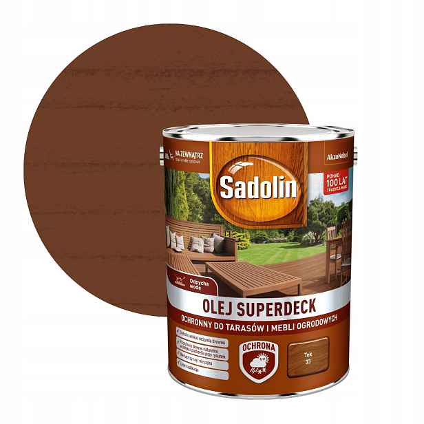 Sadolin Superdeck Olej Na Terasy 5l Tek