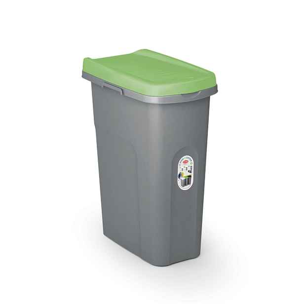 STEFANPLAST Odpadkový koš Home Eco System 25 l, zelený