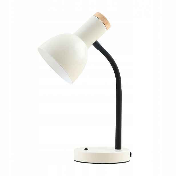 Stolní lampa Béžová E27 5W Dřevo Ocel Moderní Senza Italux