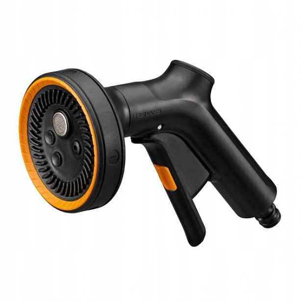 Fiskars 1070836 zavlažovací pistole 4-funkční, Ergo rukojeť s předním ovlád