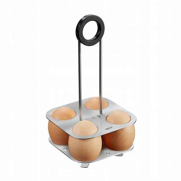 Stojan Gefu Brunch G-33680 na vaření 4 vajec S-xl nerezová ocel