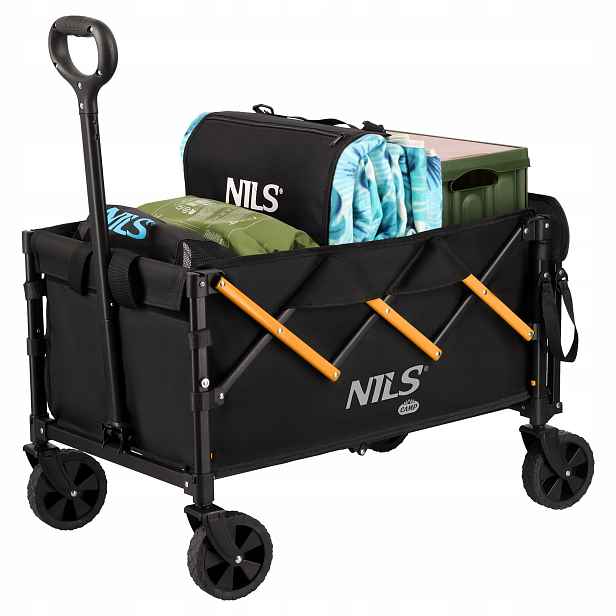 Turistický Skládací Vozík 100L Kemping Pláž Nils Kola