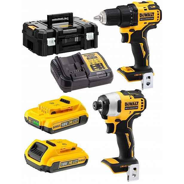 DeWALT DCK2061D2T šroubovák DCD708 klíč DCF809
