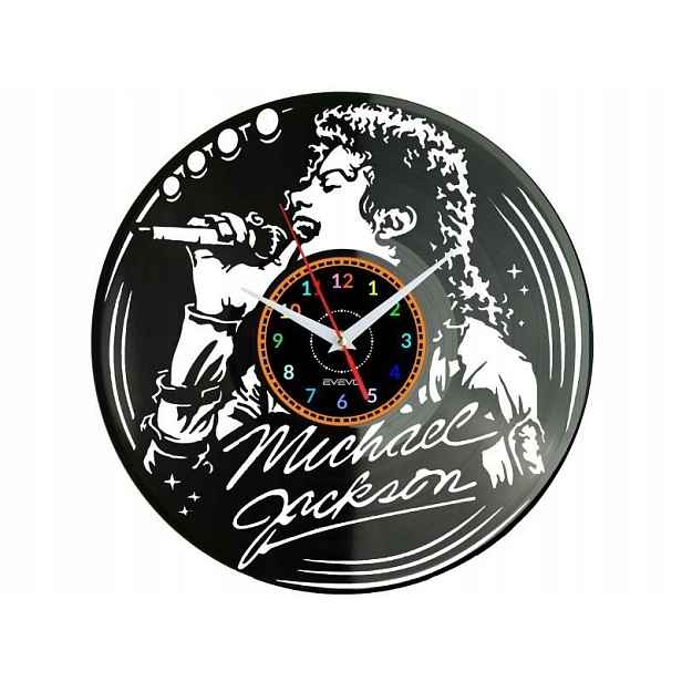 Michael Jackson Nástěnné hodiny Vinylová deska Moderní Dekorativní Na Prez