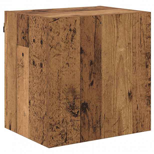 vidaXL TV wall cabinet 40,5x30x40cm Staré dřevo Kompozitní dřevo