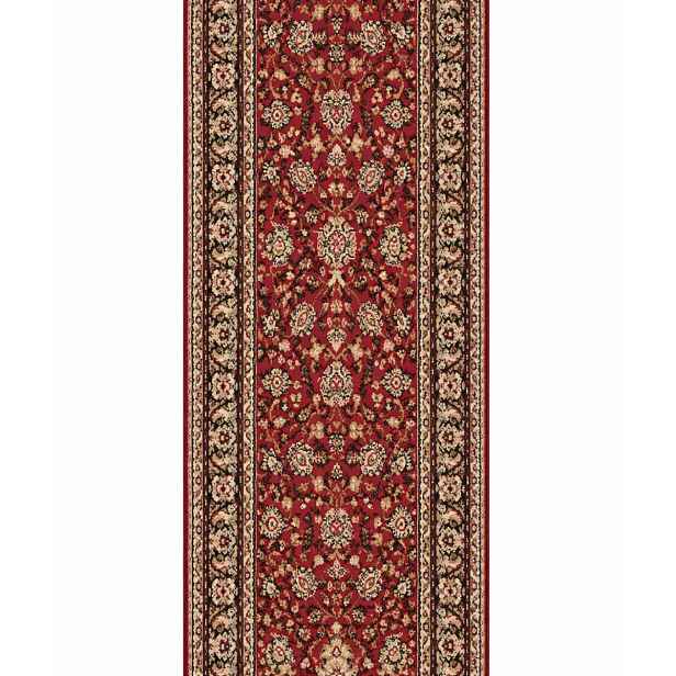Běhoun na míru Samira New 12003-023 red, šíře 120 cm, červená, chodba / předsíň, Weltom