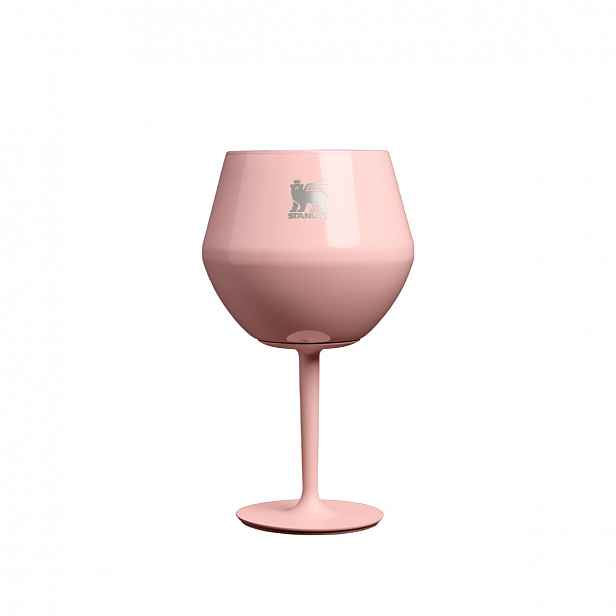 Sklenička Stanley termo sklenice na koktejly 2v1 400 ml Peach Rose Gloss
