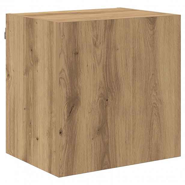 vidaXL TV wall cabinet 40,5x30x40cm Artisanový dub Kompozitní dřevo