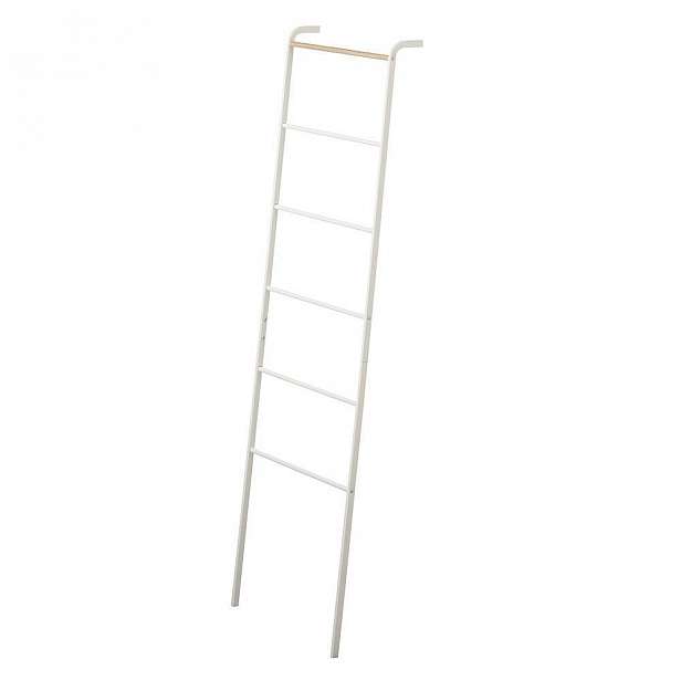 Bílý dekorativní žebřík YAMAZAKI Tower Ladder