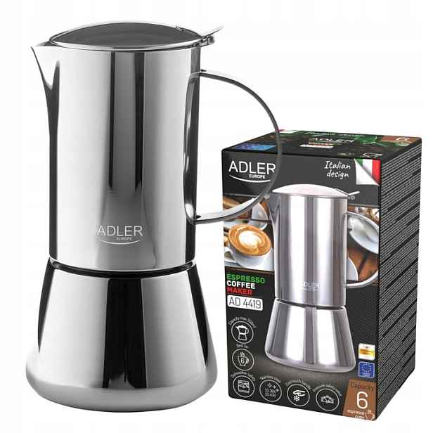 Kávovar Ad 4419 Espresso kávovar 350 ml Italská příchuť