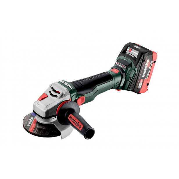 Metabo - 18V AKU úhlová bruska 125 mm, 2x aku 5,5 Ah LiHD, nabíječka 601730660