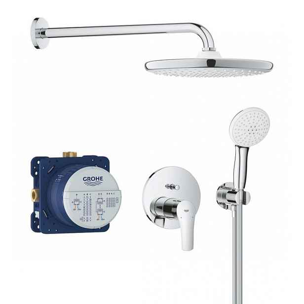 Sprchový systém Grohe Eurosmart včetně podomítkového tělesa chrom 25288000