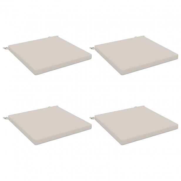 vidaXL Polstry ve 4 kusech SOEST 4 ks 100% polyester Bílá