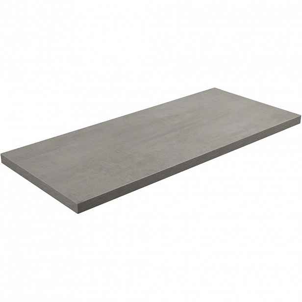 Deska pod umyvadlo Navira Pro - betonově šedá - 100x3,6x46 cm