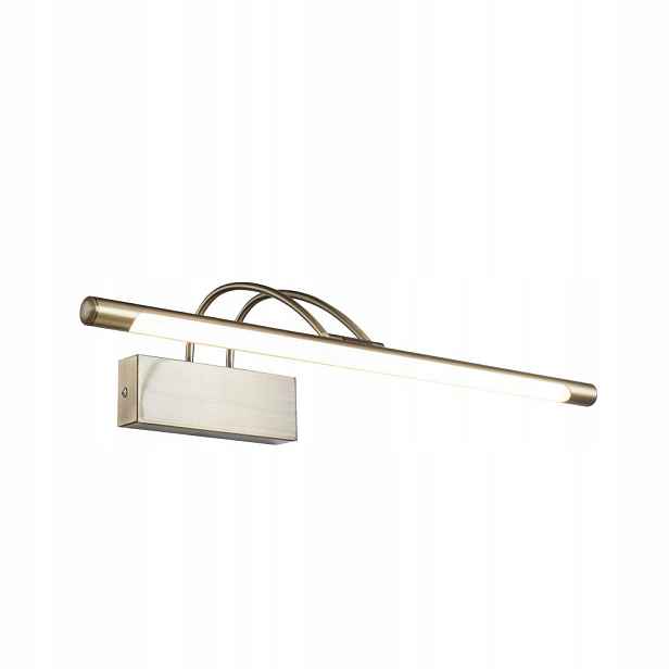 Nástěnné svítidlo vintage retro podlouhlé Led do obývacího pokoje ložnice hnědé Maytoni