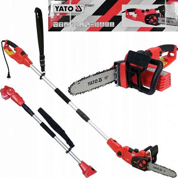 Yato Elektrická Řetězová Pila 2V1 750W YT-84877