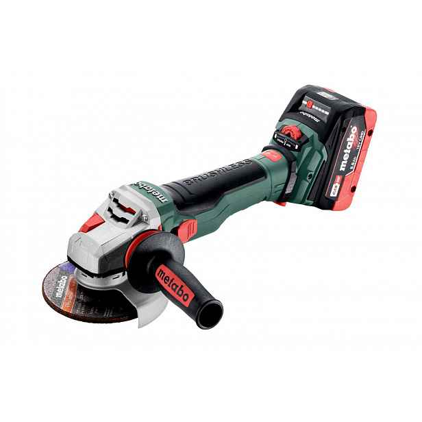 Metabo - 18V AKU úhlová bruska 125 mm, 2x aku 5,5 Ah LiHD, nabíječka 601731660