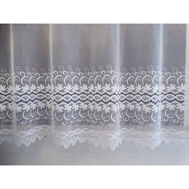 Mg Záclona 618/473 Bílá 400x140 cm Got S Páskou Skr M