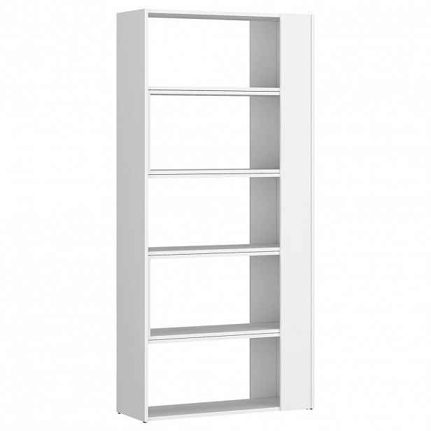 Modern Living REGÁL, bílá, 82-146/180/35 cm
