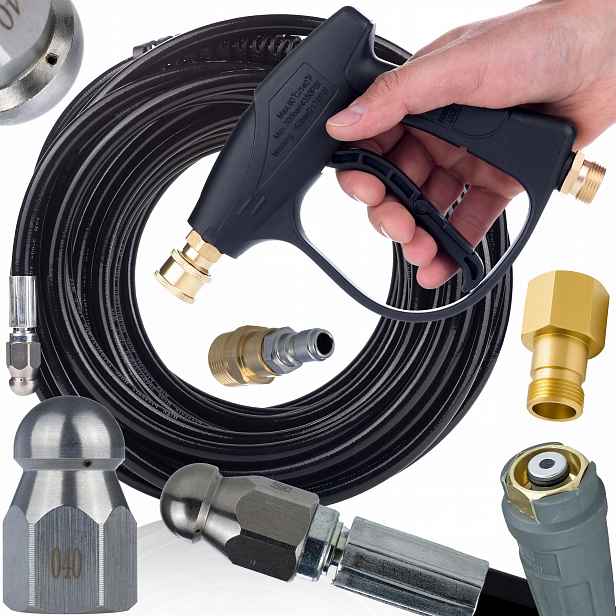 Sada Na Čištění Kanalizace 20 M Karcher Hd Hds Easy!lock Pistole