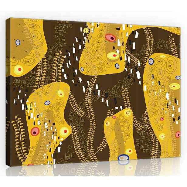 Obraz Na Plátně Canvas 70x50 Abstrakce Umění Grafika