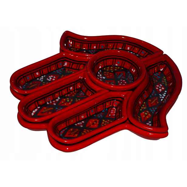 Mezze Set pro Mezze Meze Fatima Maroko Tunisko Hamsa
