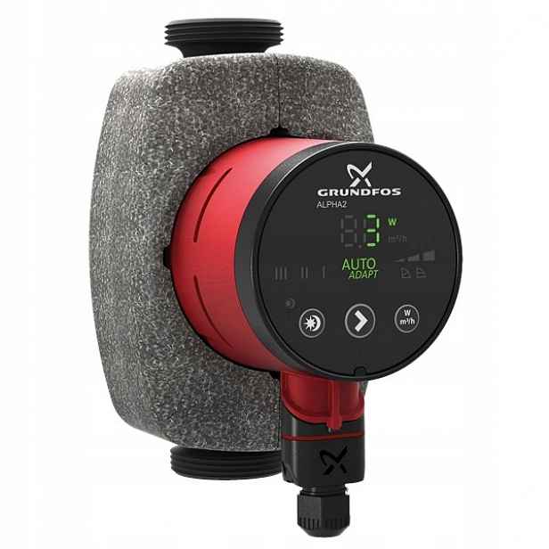 Bezucpávkové oběhové čerpadlo ALPHA2 25-60 180 1x230V 50Hz 6H Grundfos