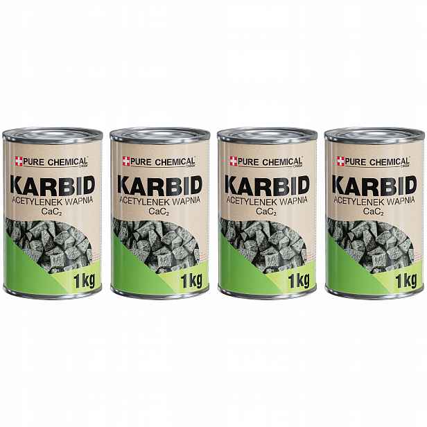 Karbid Na Krtky 4 X 1 Kg Karbid Vápníku Odpuzovač Krtků A Norů
