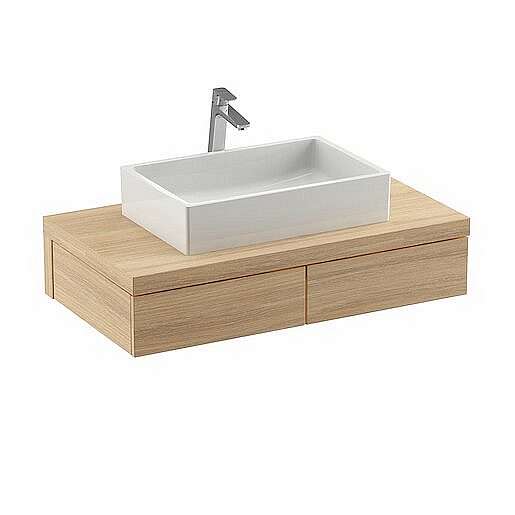 Koupelnová skříňka pod umyvadlo Ravak Formy 120x55 cm dub X000001034