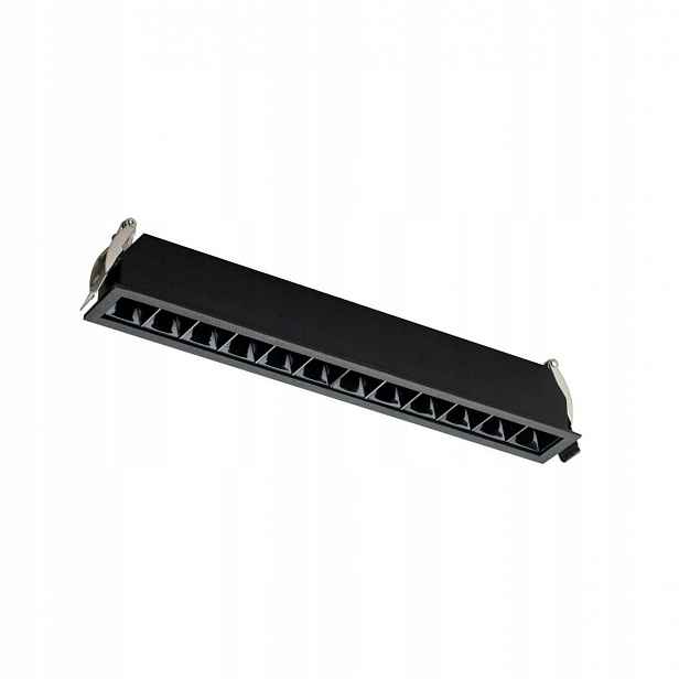 Lineární podomítková Led lišta Dpm X-Line 12 W 24,6 cm černá