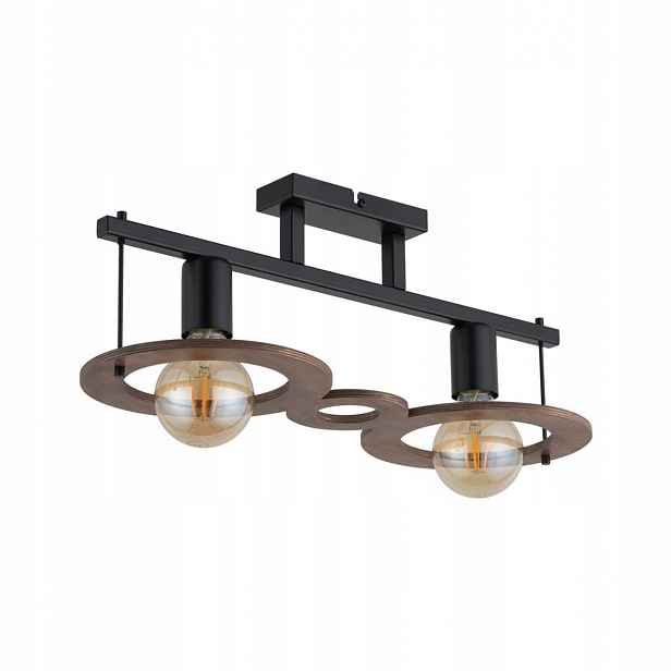 Stropní Svítidlo Stropní Svítidlo Lustr Coffee Černá 2xE27 15W Sigma Lighting 20 cm